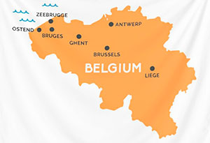 How to find Bruges or Brugge