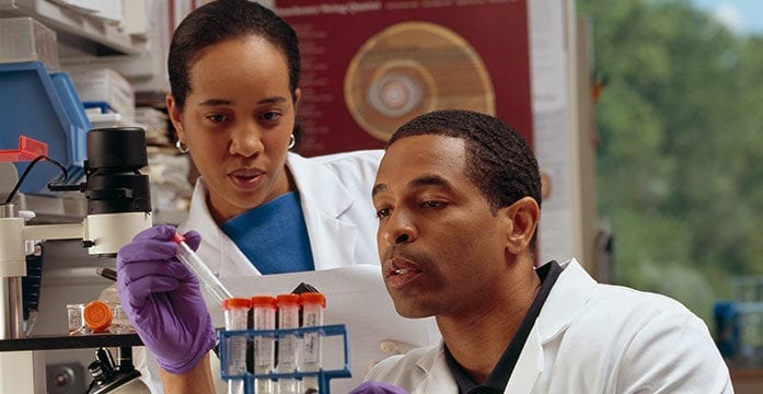 scientists researchers lab careers, journalist, skill Grad mixes science, journalism in quest for versatile skill set
