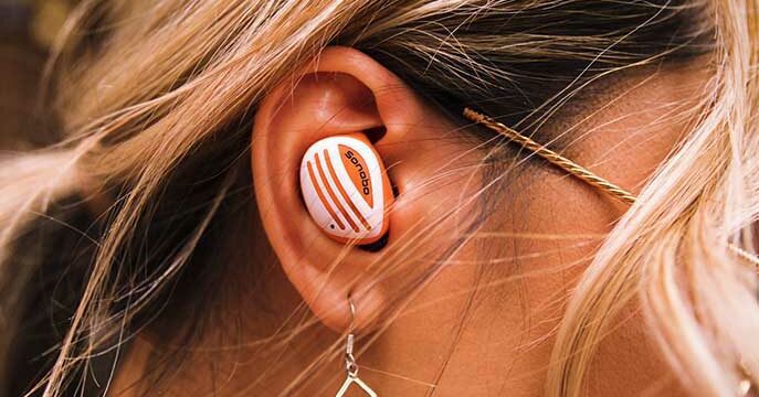 Sonobo earbuds Sonobo Earbuds features all-day comfort and a great audio experience