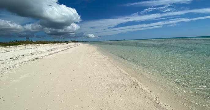 How quiet can it be in The Bahamas? Plenty quiet