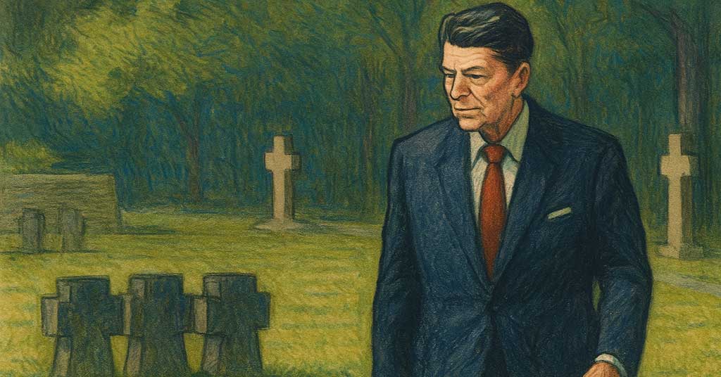 Waffen-SS graves didn’t stop Reagan from keeping his word