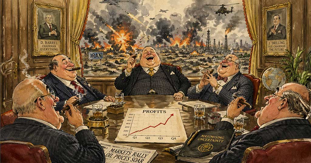 Middle East bloodshed shouldn’t line the pockets of oil executives